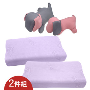 1/3 A Life 黴蹣雙防抗菌護頸枕2入