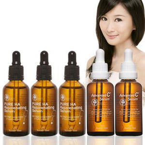 Nature Tree 美白保濕早晚雙效(5瓶)組