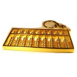 【(小)金算盤key 】鑰匙環
