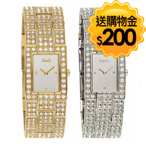 D&G璀璨晶鑽名媛腕錶