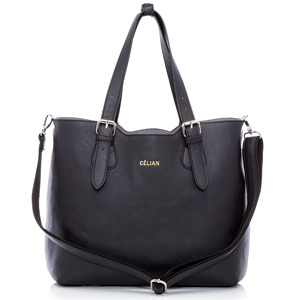 CELIAN 牛皮法式名媛托特包