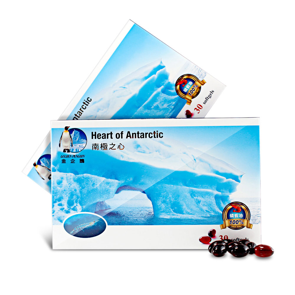 南極之心純淨南極磷蝦油活力通暢組(30粒/盒)×7盒