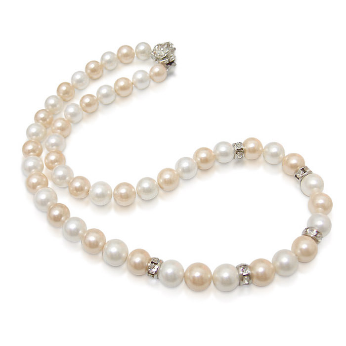 【小樂珠寶】3A南洋深海貝珍珠項鍊-公主款