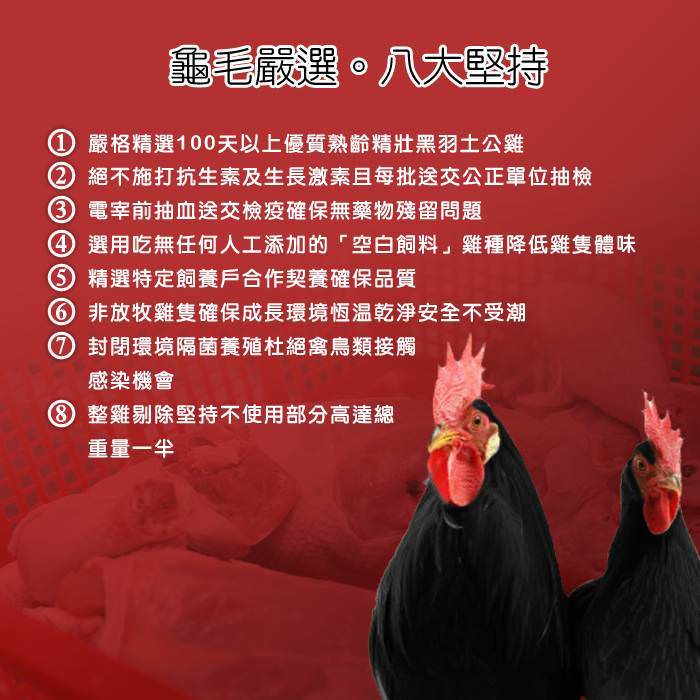 【御田】頂級黑羽土雞精品手作牛蒡滴雞精(10入禮盒)