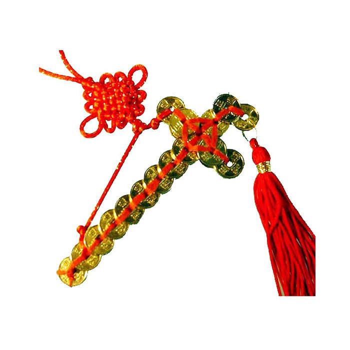 開運陶源  金錢劍