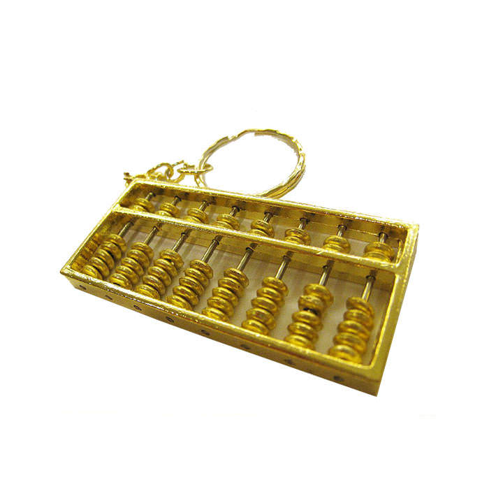 【(小)金算盤key 】鑰匙環
