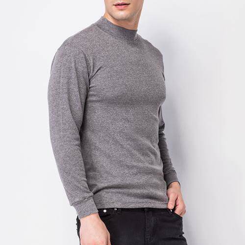 【MORINO摩力諾】竹炭長袖圓領衫