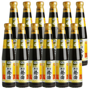 黑龍黑豆春蘭蔭油膏 12入組
