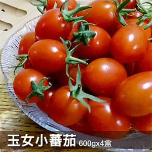 彰化《溫室玉女小蕃茄》600gX4盒【預購】