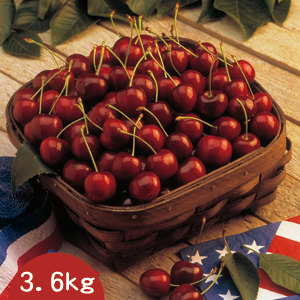 美國鮮採超急送西北櫻桃-3.6kg