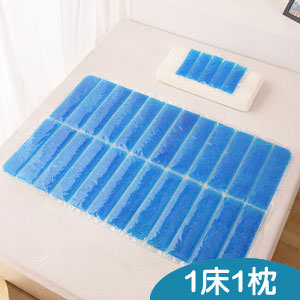 ICE PAD涼感持久冷凝組-1床2枕.粉
