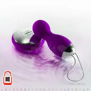 瑞典LELO-HULA BEADS  旋轉式 遙控情趣按摩器-迷惑紫