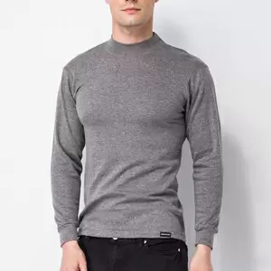 【MORINO摩力諾】竹炭長袖圓領衫(2件組)