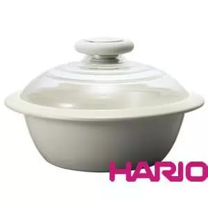 【HARIO】IH電磁爐土鍋經典白2000ml MNI-225KW