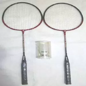 【英萊斯克InLask】雙人鋁製羽球拍組