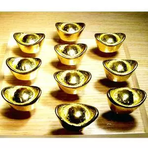 【金元寶 】(小)10個/包 實心正銅