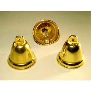 催財銅鐘　3個銅製風鈴吊飾