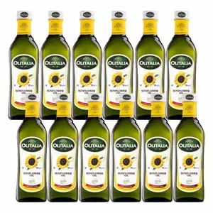 奧利塔義大利葵花油超值必搶組(500ml/瓶)×12瓶 