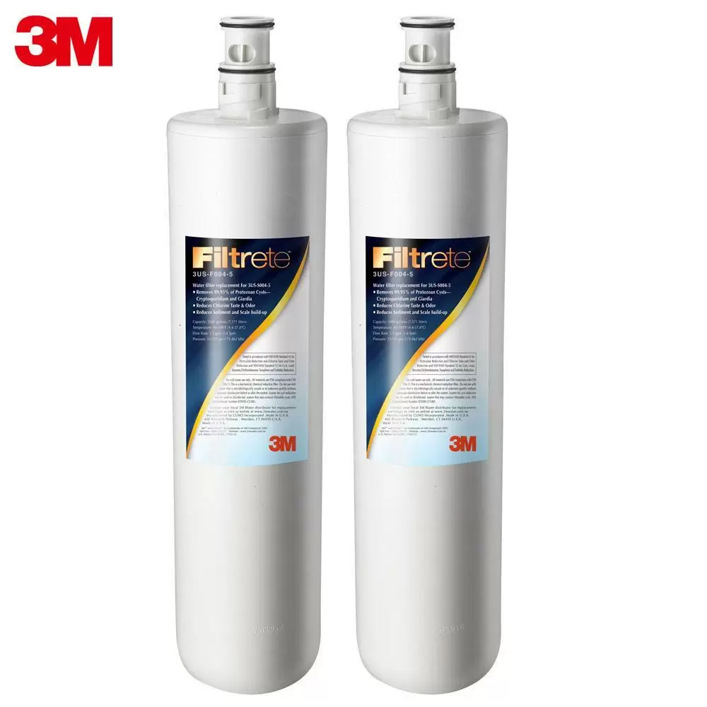 【3M】極淨便捷系列S004淨水器專用濾心(2入超值組)