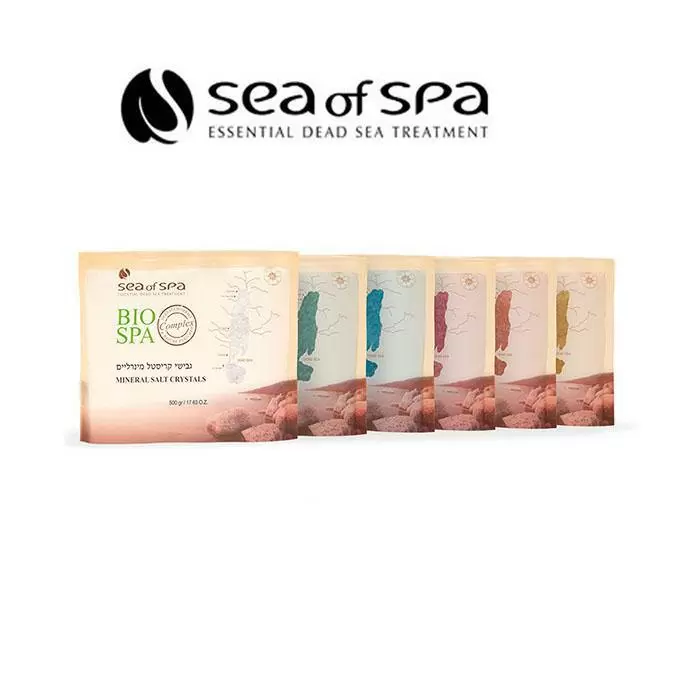 【Sea of Spa】死海礦物沐浴鹽(蘋果口味)500g