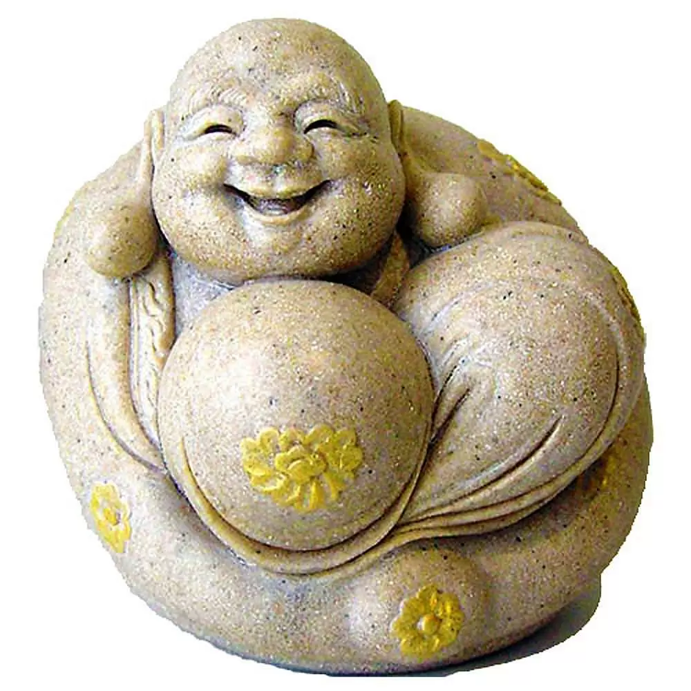 彌勒佛　發財神 銹石