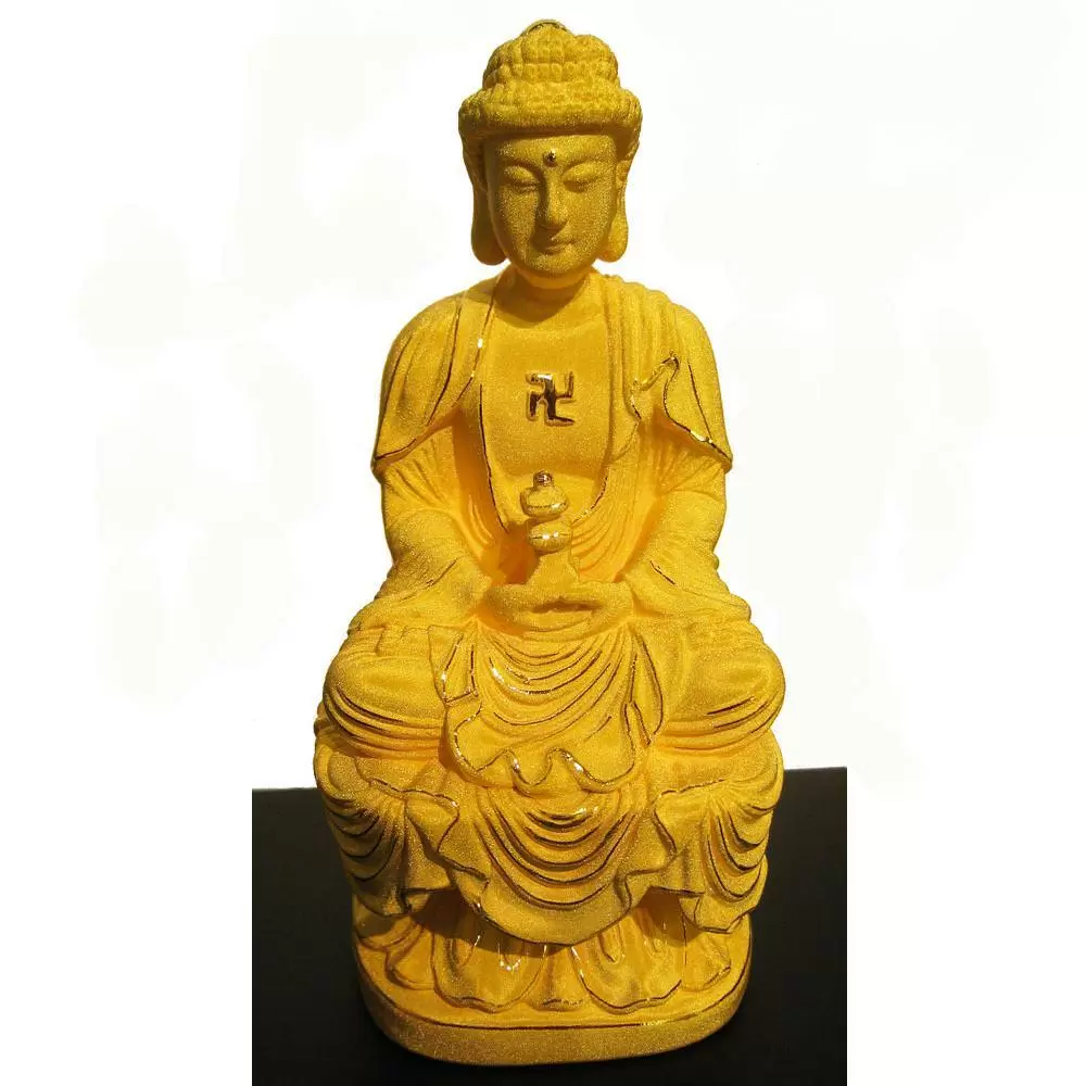 佛陀 佛祖 釋迦牟尼 金飾立體擺件