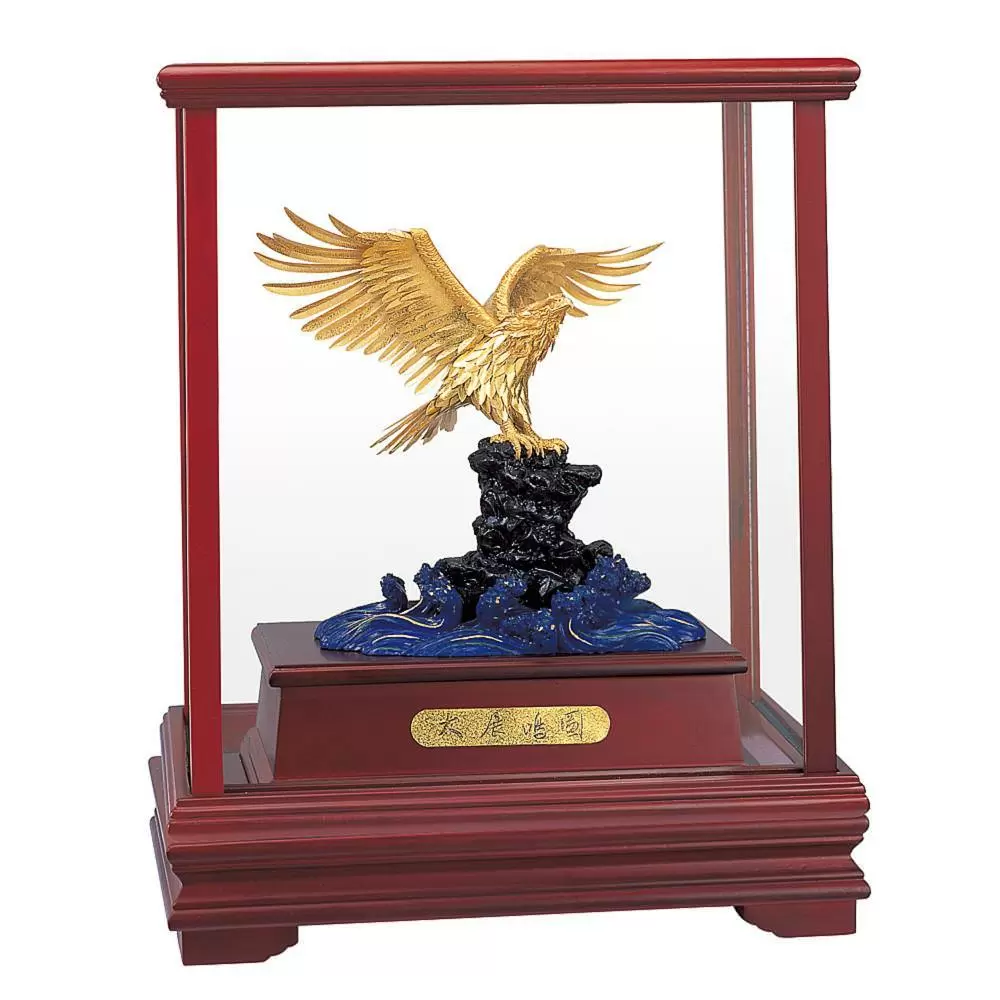 純金 立體金箔櫥窗禮品【大展鴻圖】