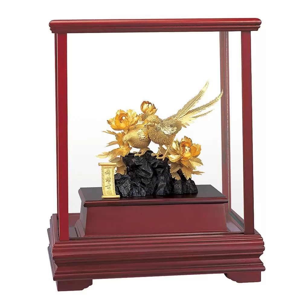 純金 立體金箔櫥窗禮品【錦繡前程】