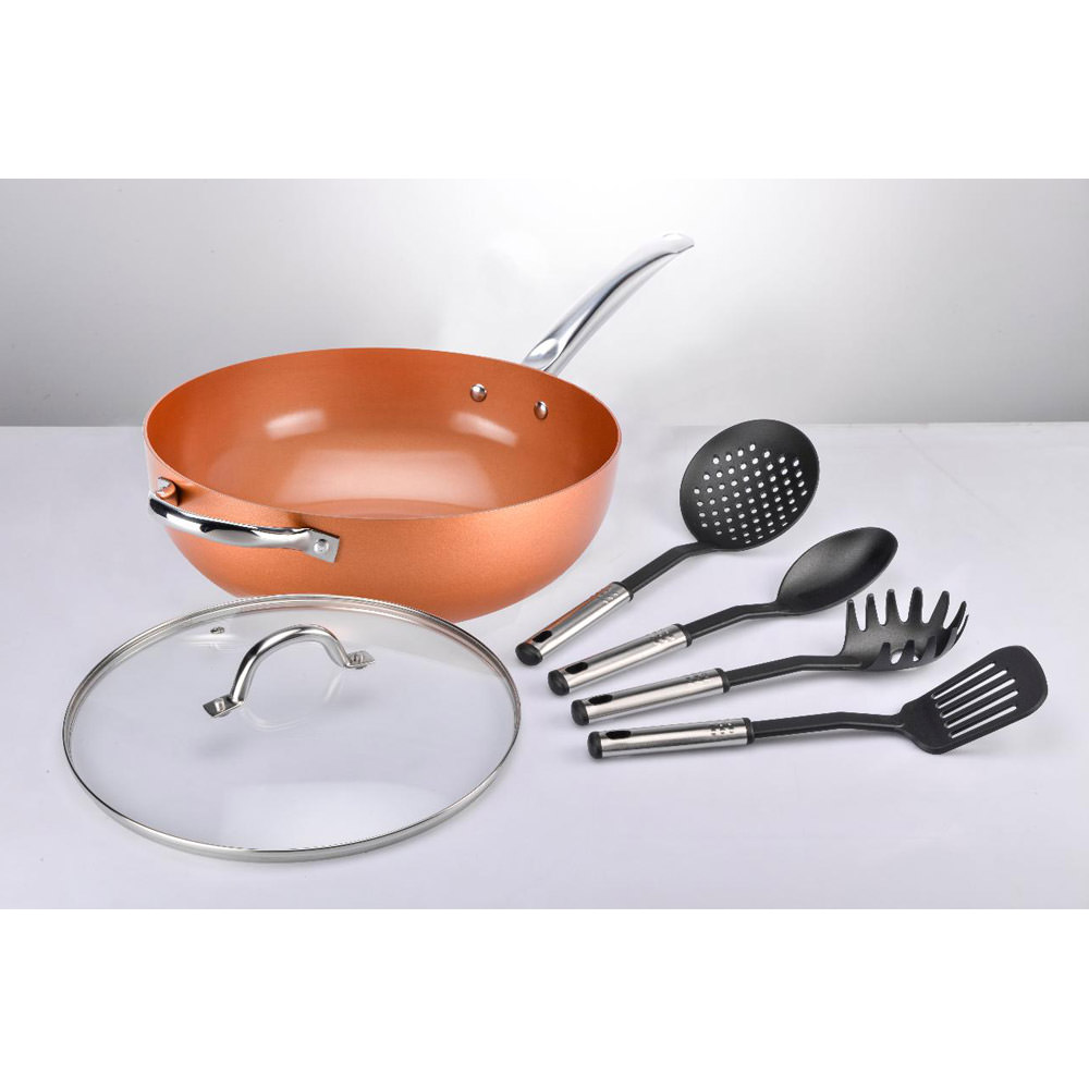 美国主厨推荐copper chef圆形深炒不沾锅