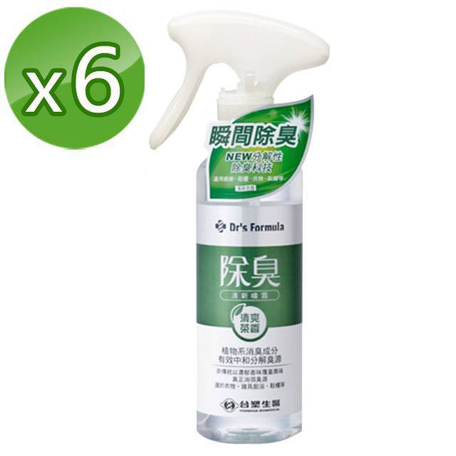 台塑生醫Drs Formula除臭清新噴霧(清爽茶香)255g(6入/組)