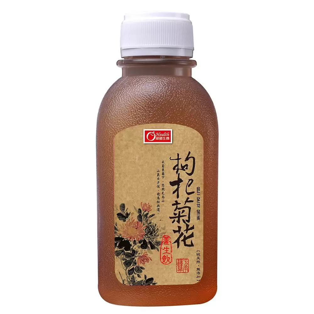 【有機園】枸杞菊花養生飲350ml(24入)
