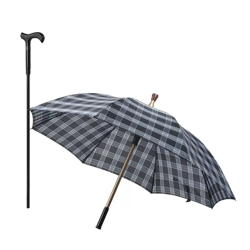 【WEIYI唯一】分離式防風手杖傘/拐杖雨傘