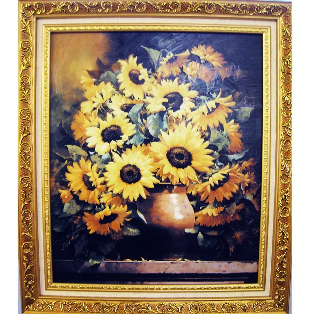 太陽花【好運向日葵】52x60cm