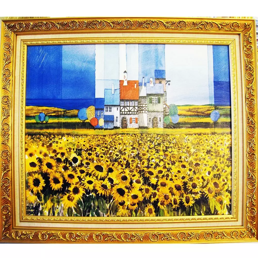 太陽花【幸福向日葵】50x40cm