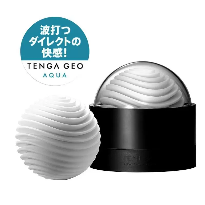 日本TENGA GEO 肉厚濃密感 探索球 AQUA/水紋球 GEO-001