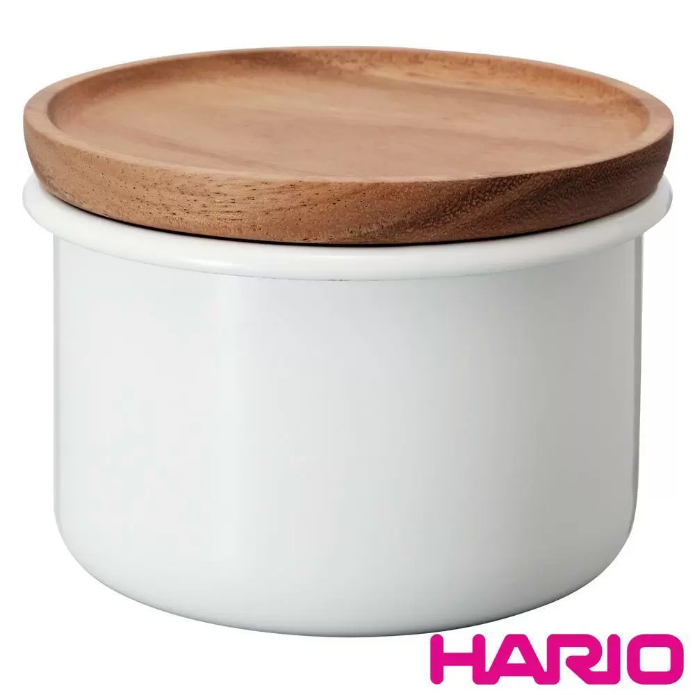 HARIO Bona琺瑯100保鮮罐(400ml)
