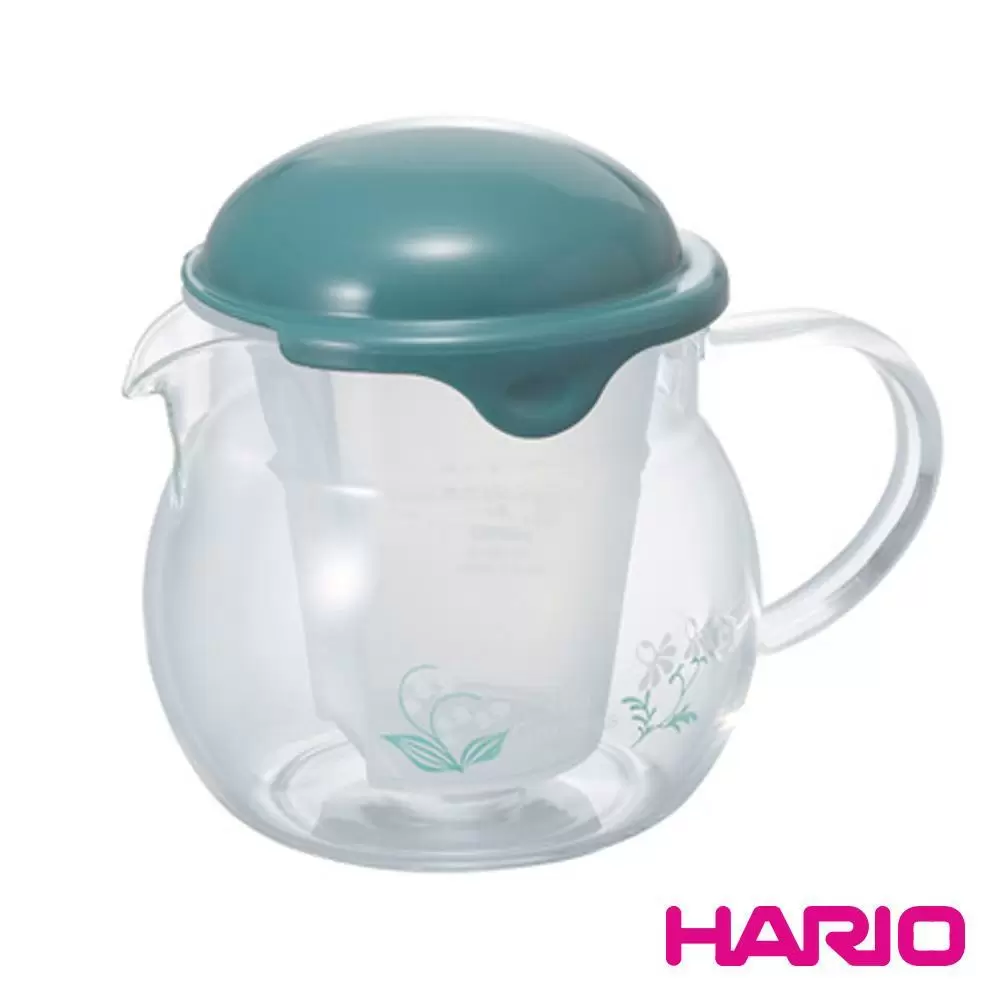 HARIO KIRARA蛋型綠色茶壺