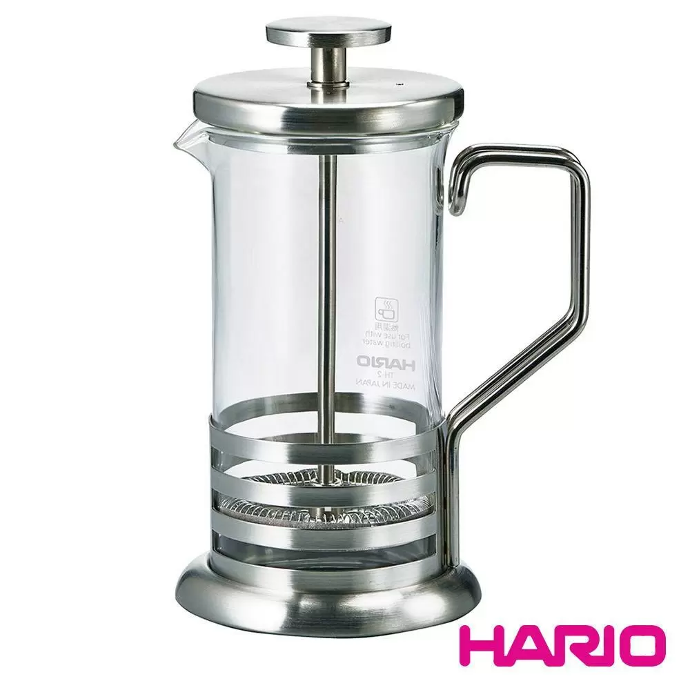 HARIO 霧面流線濾壓壺300