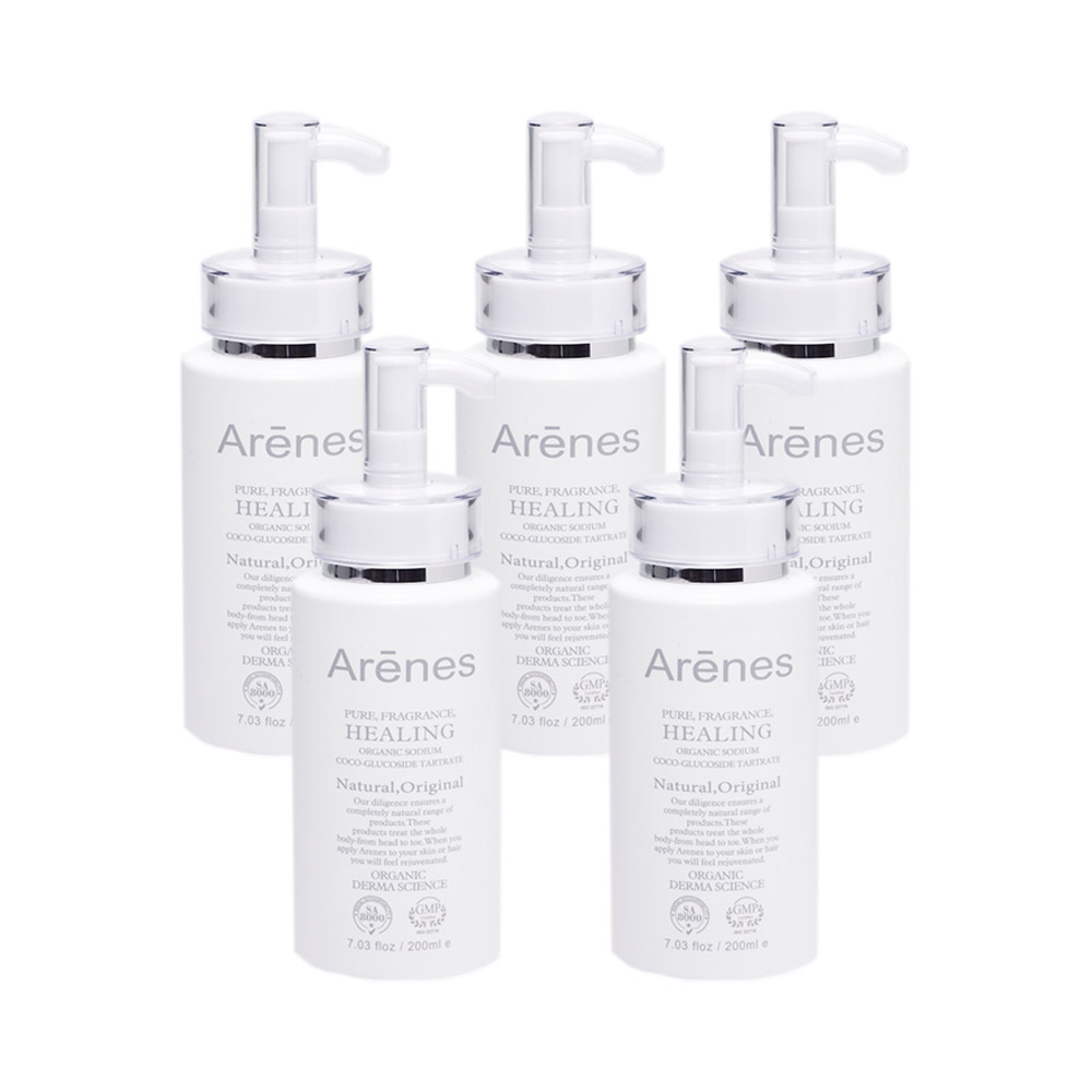 Arenes珍珠奇肌光纖褪黑水洗霜0ml 5瓶組 美好購物vivatv電視 線上購物