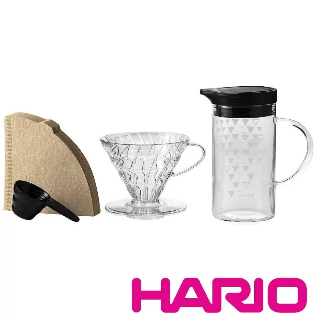 【HARIO】V60感溫變色咖啡壺組