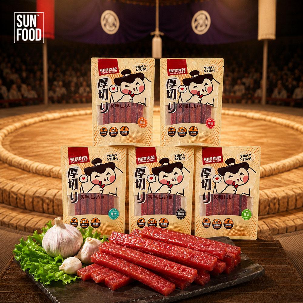 【太禓食品】相撲超厚筷子肉乾 240g/包 任選3包