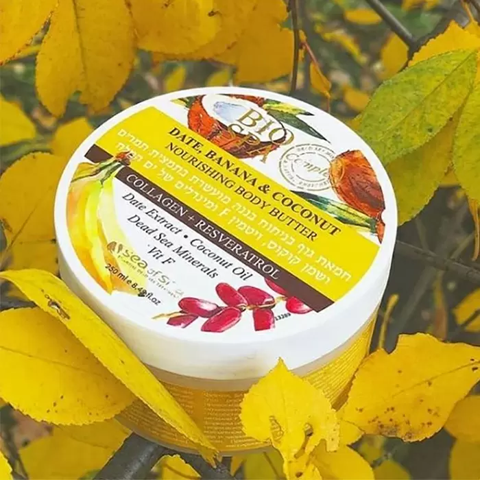 【SEA OF SPA】香蕉與椰子椰棗滋養精華霜-250ml