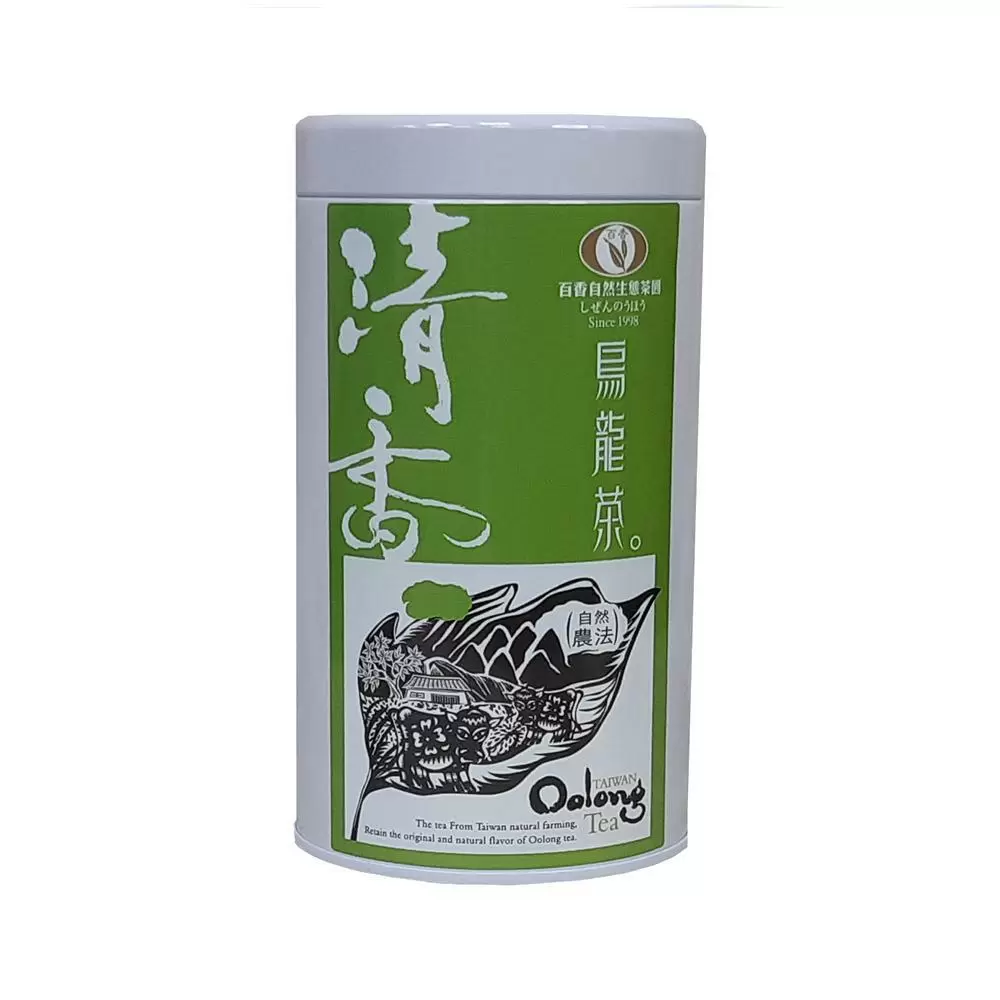 【百香自然農業】自然農法清香烏龍茶150g*2罐