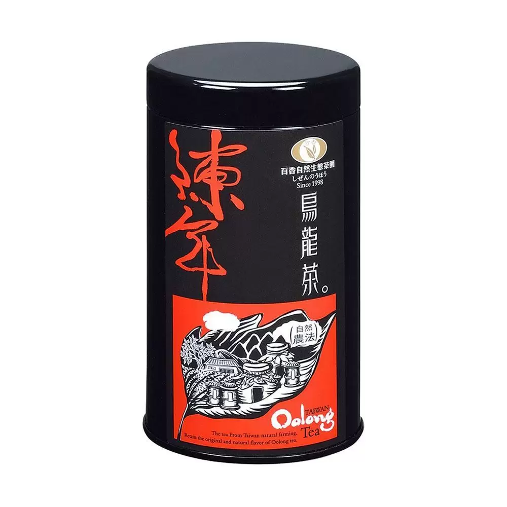 【百香自然農業】自然農法陳年烏龍茶150g*2罐