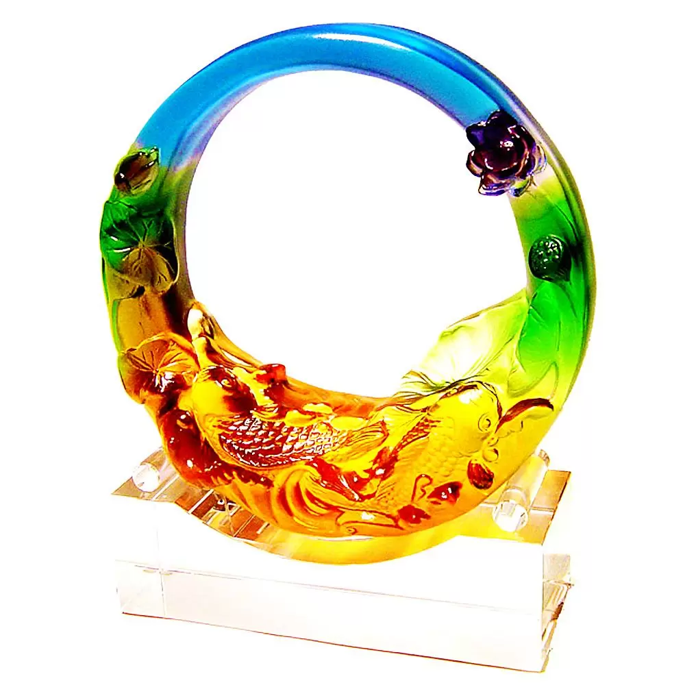 琉璃 特大金玉滿堂  圓滿 圓融