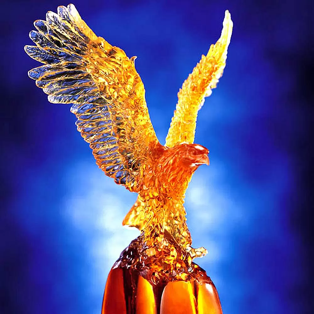 老鷹 琉璃  蓄勢待發 鵬程萬里 鴻圖大展