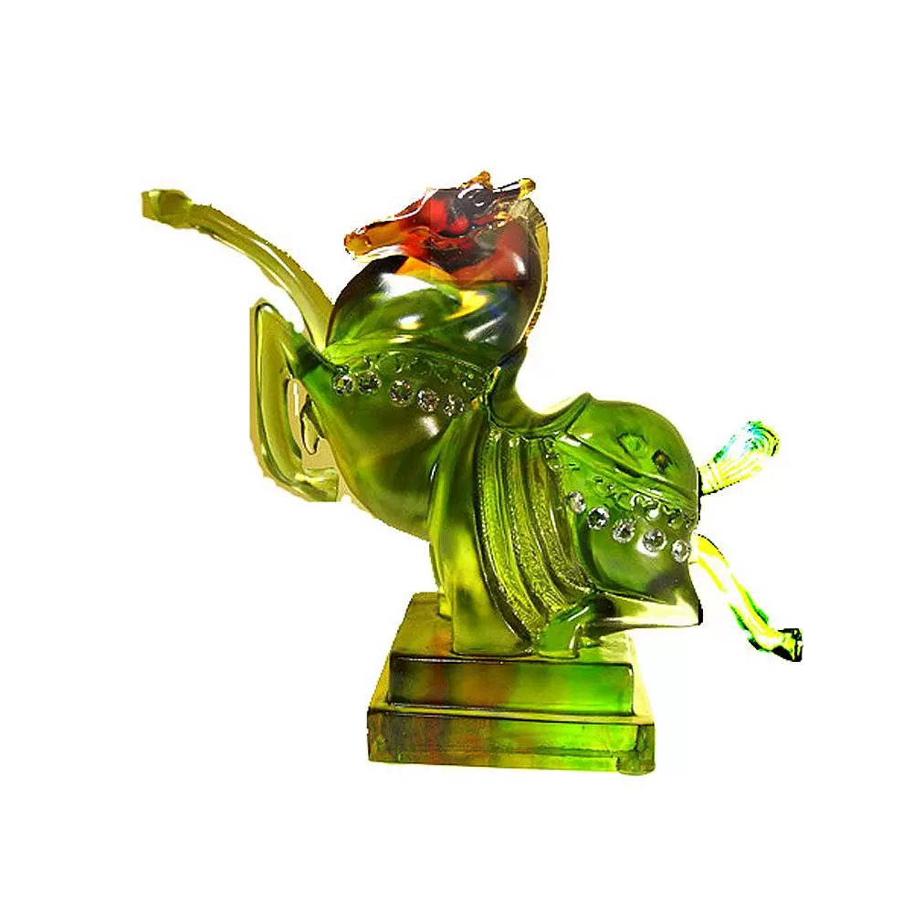 琉璃馬1 工藝品(大) 馬上賺 鑽石舞馬
