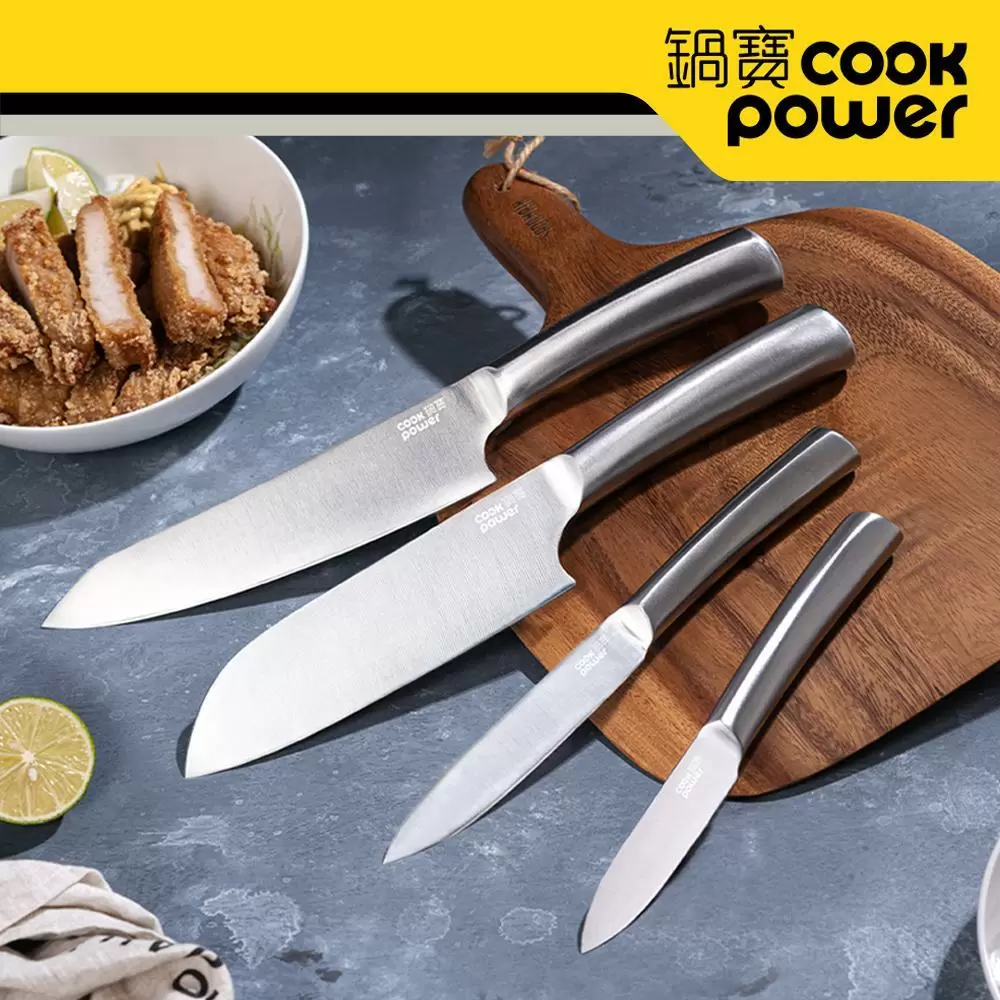 鍋寶 不鏽鋼專業刀具4件組 WP-4400  