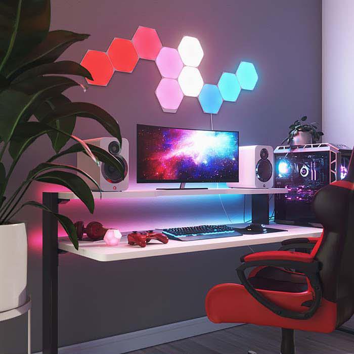 Nanoleaf Shapes 智能六角燈 (9片組) -RAZER 雷蛇御用燈片