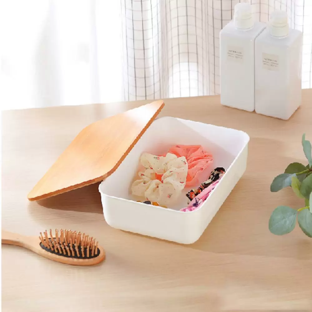 《真心良品》KEYWAY雅竹1號竹蓋收納盒-2入組